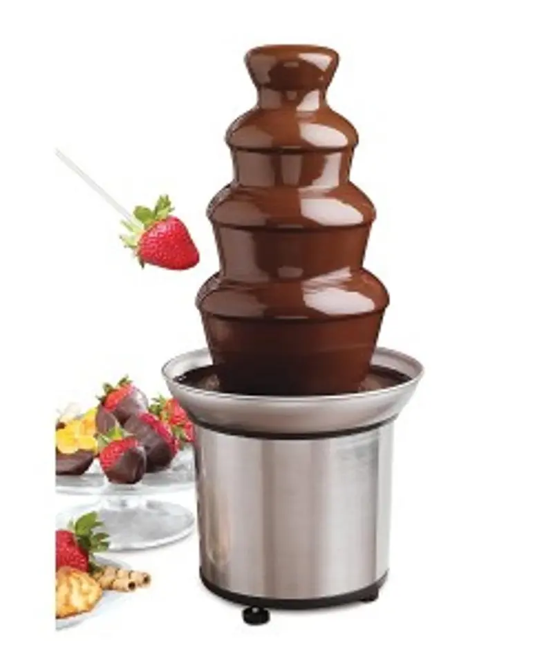 Stainless Steel Electric 4 Steps Chocolate Fountain Machine 